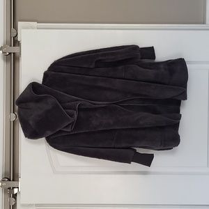 Brand new sherpa with hood